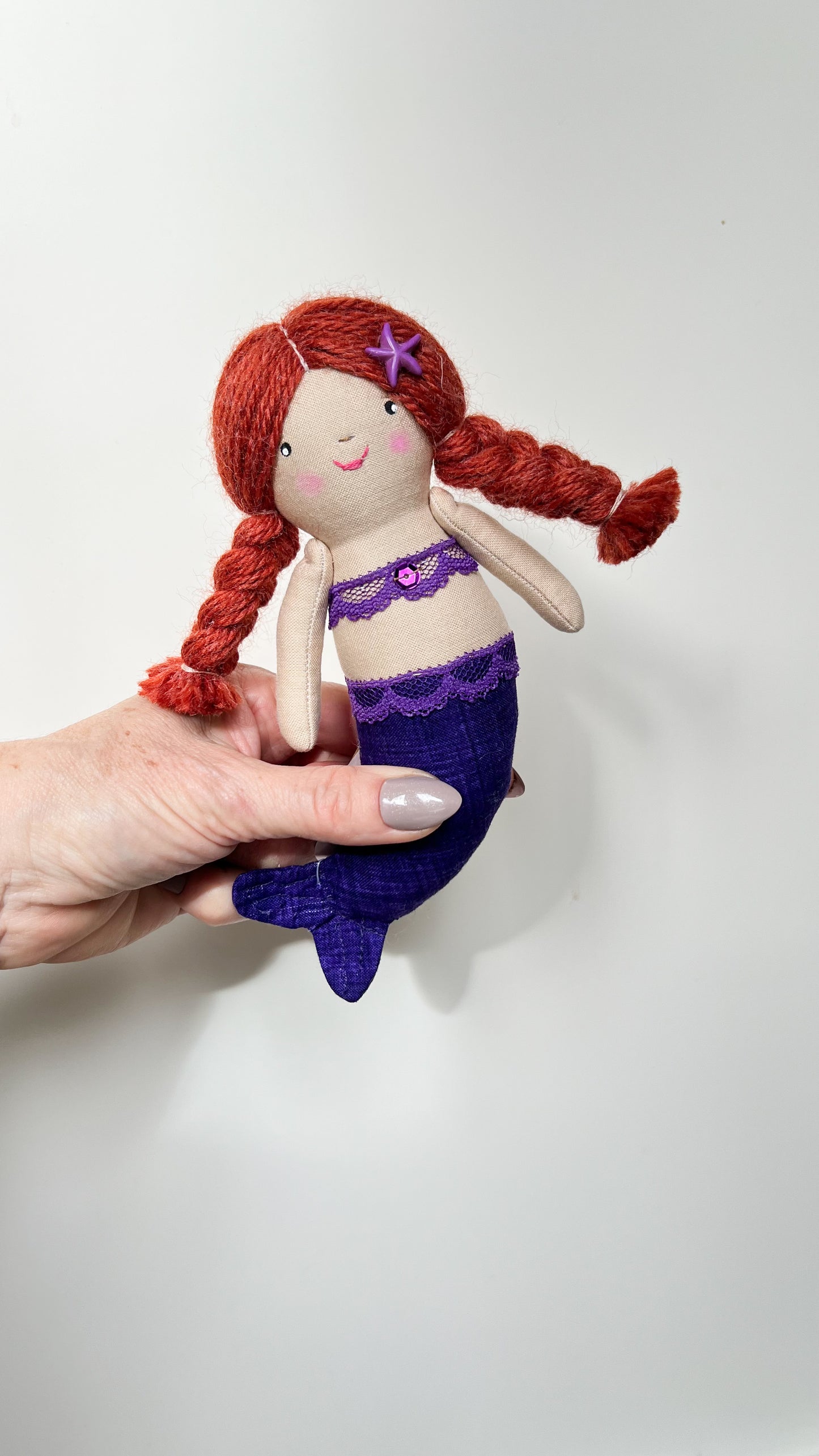 Mini Mermaid, Mermaid Doll,