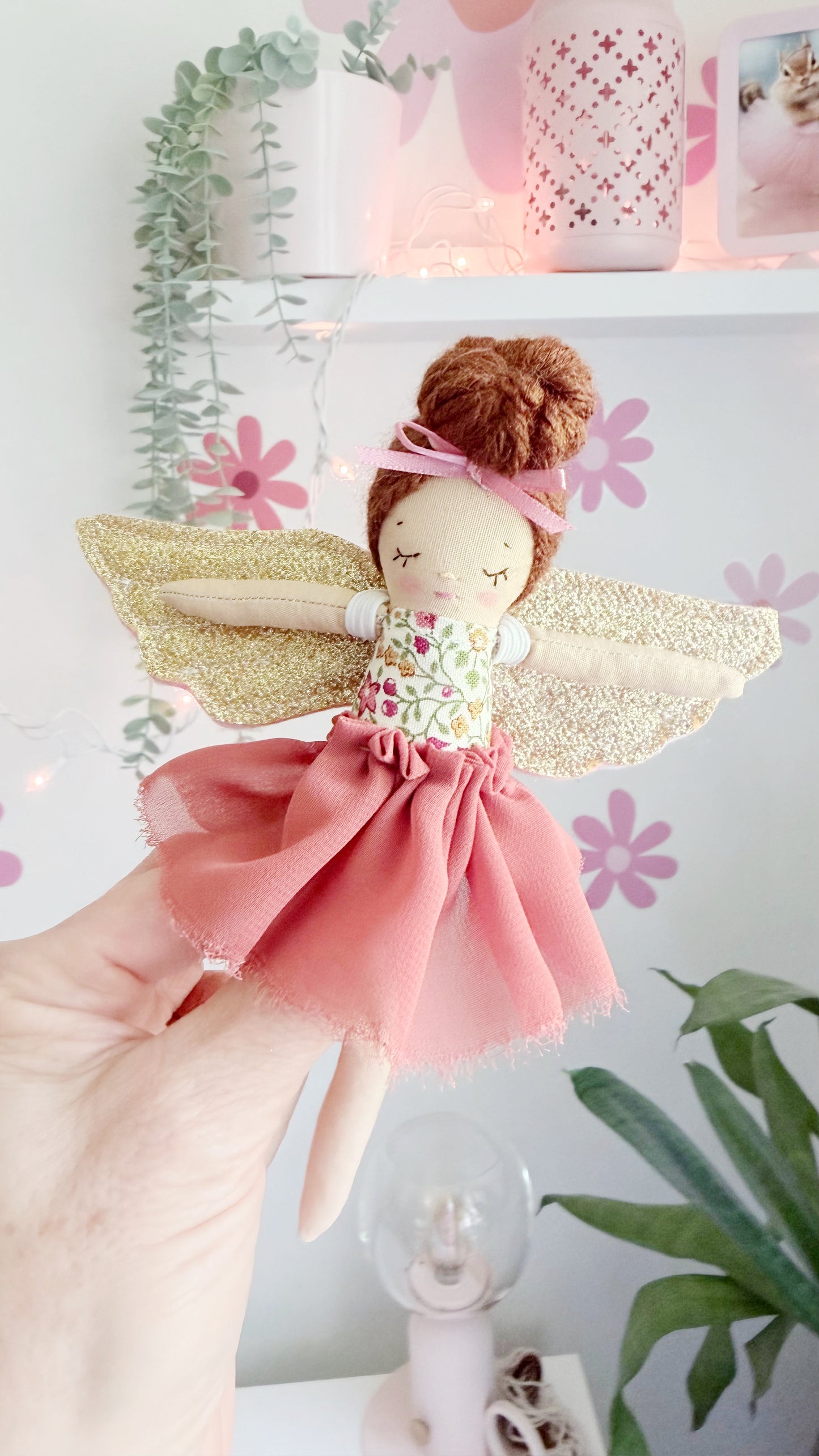 Cinnamon Fairy Doll, Pocket Doll, Fairies