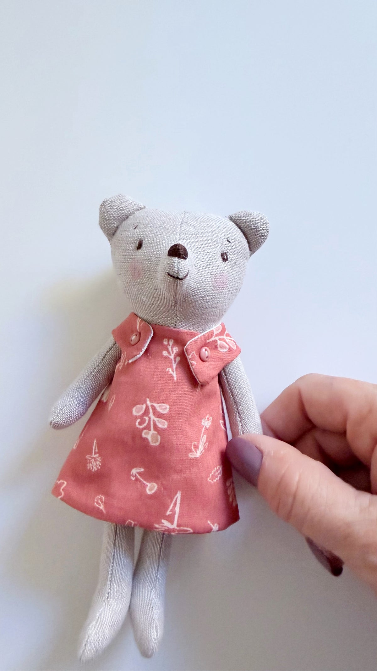 Dollhouse Bear, Mini Bear, Teddy Bear (Copy)