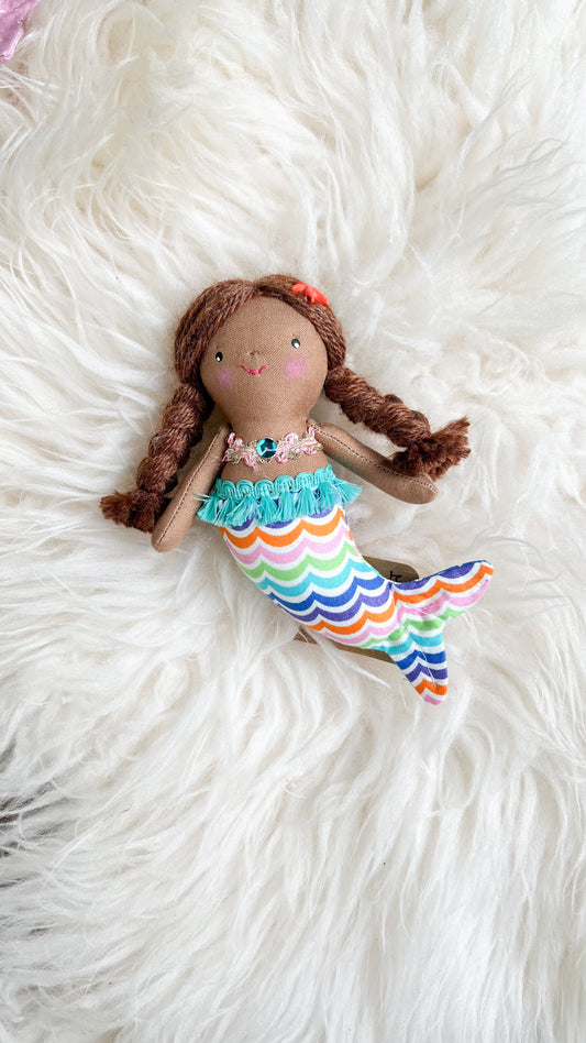 Mini Mermaid, Mermaid Doll,