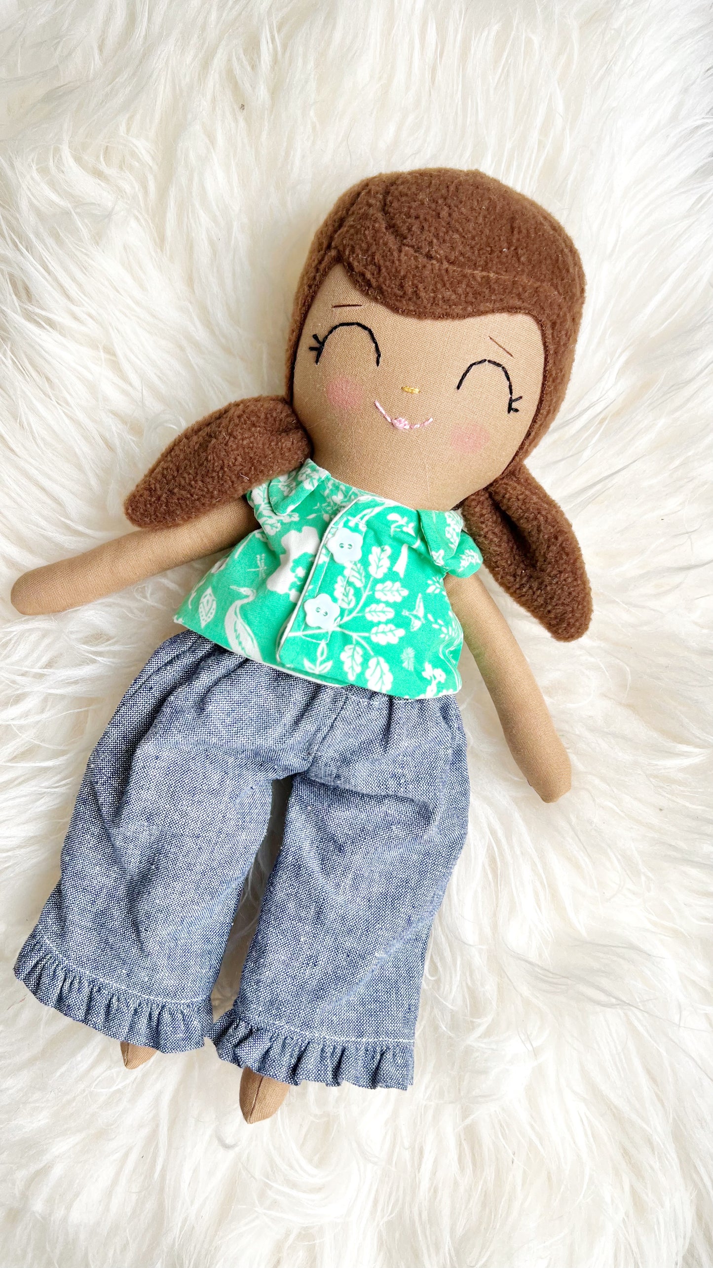 Heirloom doll, handmade doll