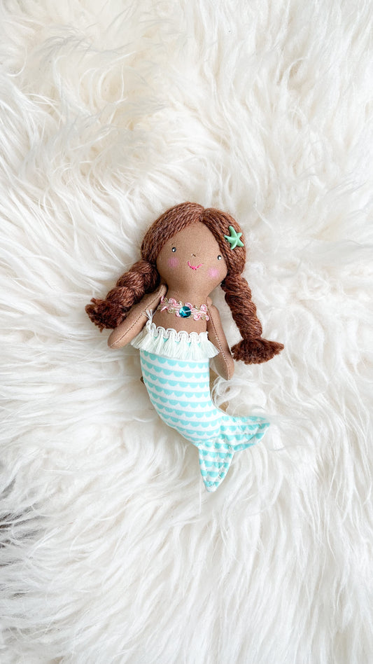 Mini Mermaid, Mermaid Doll,