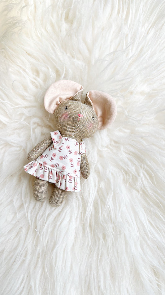Mini Mouse Doll, Mouse Doll, Dollhouse Doll