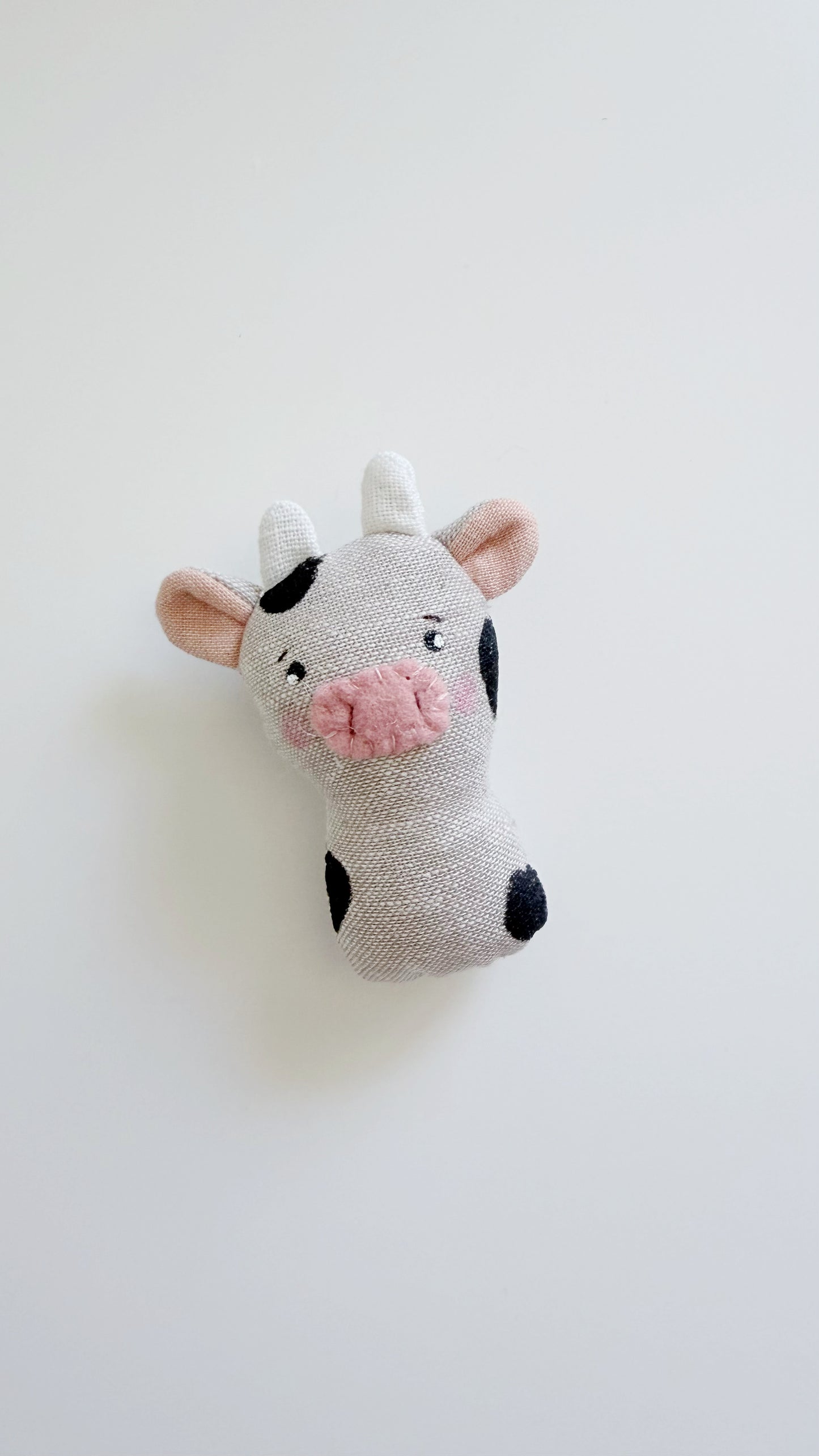Mini Cow, Dollhouse Cow, Farm Cow, Barnyard Cow