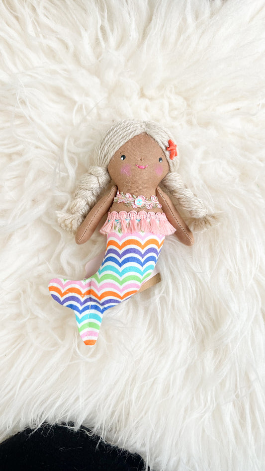 Mini Mermaid, Mermaid Doll,