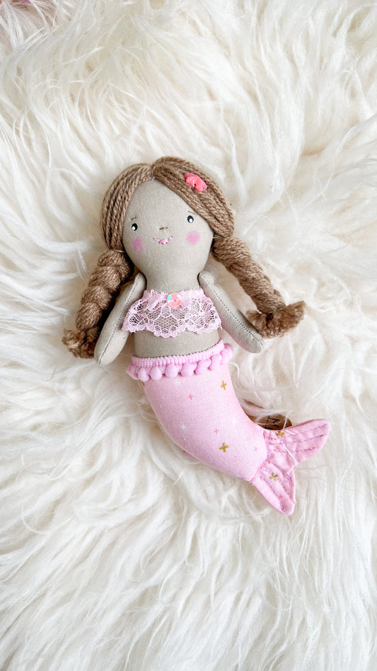 Mini Mermaid, Mermaid Doll,