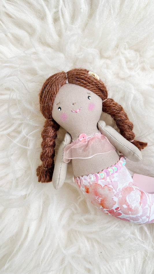 Mini Mermaid, Mermaid Doll,
