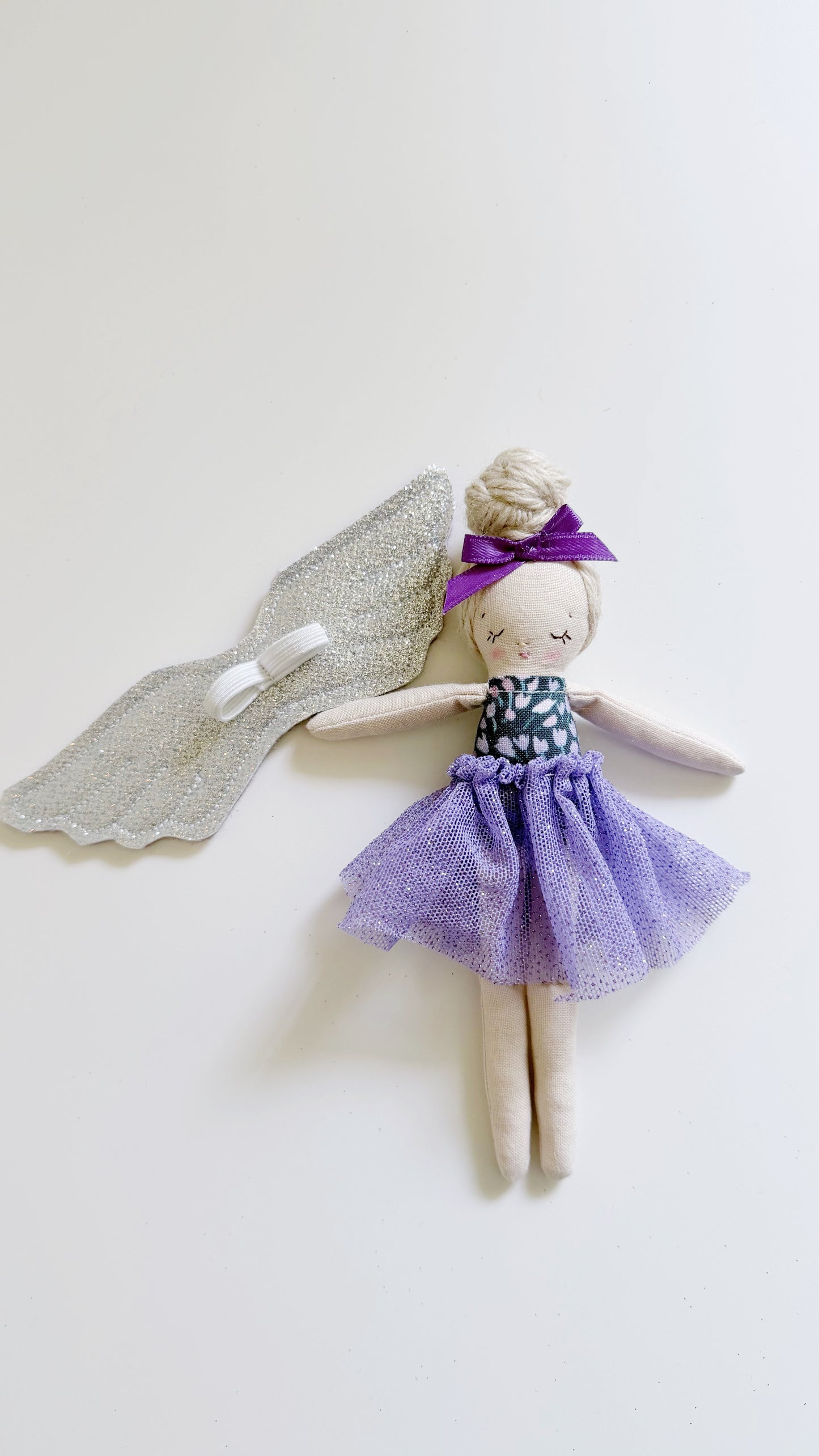 Purple Fairy Doll, Pocket Doll, Fairies