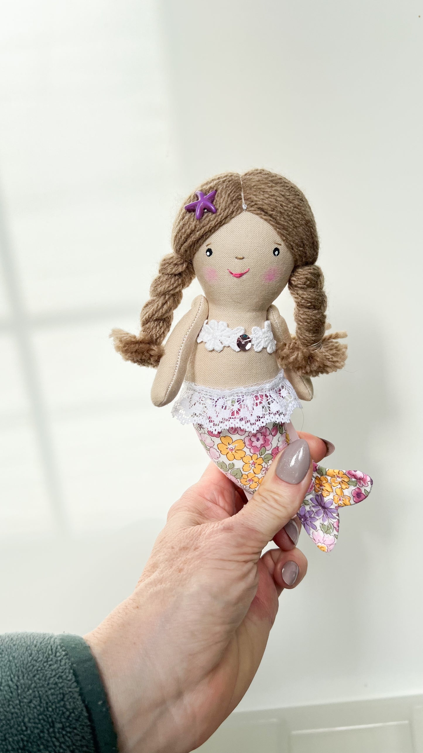Mini Mermaid, Mermaid Doll,