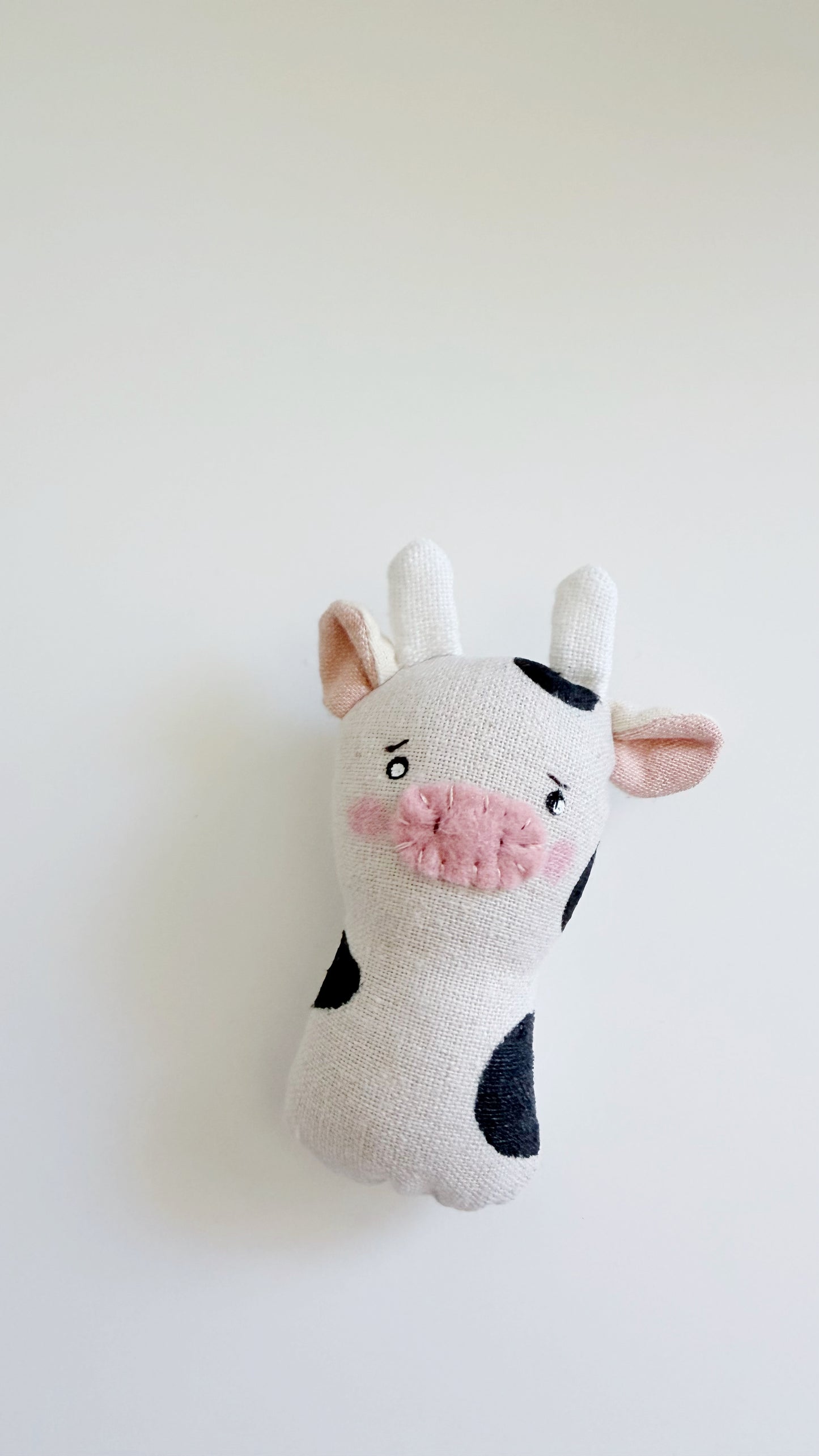 Mini Cow, Dollhouse Cow, Farm Cow, Barnyard Cow