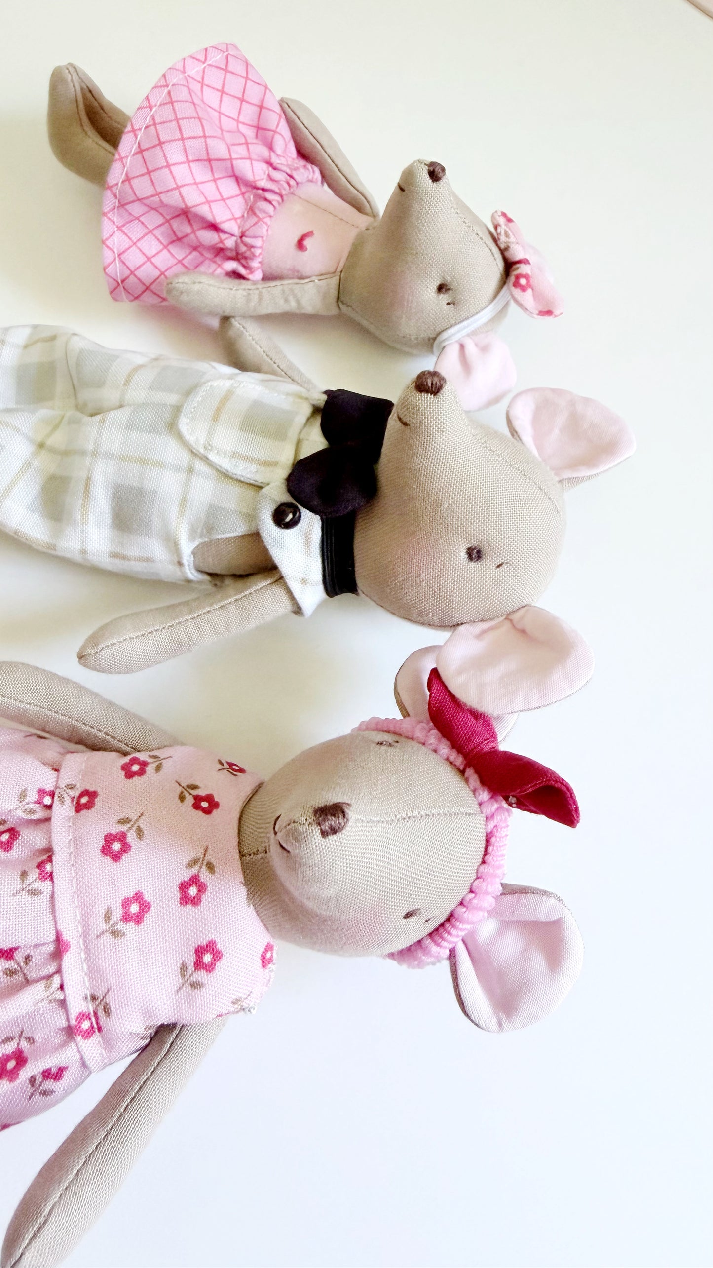 Mouse Family Pocket Mouse, Mouse Doll, Mouse Doll