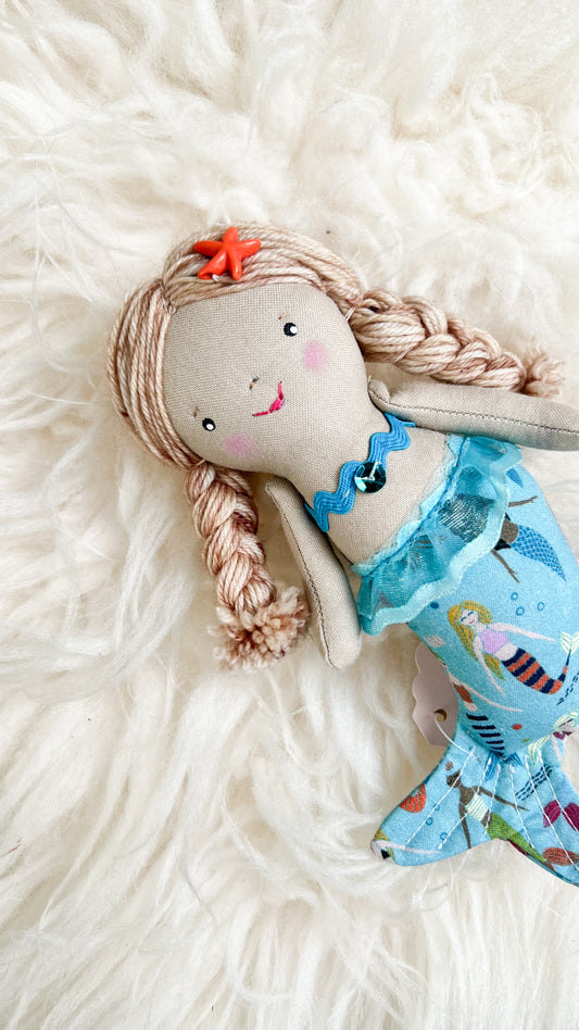 Mini Mermaid, Mermaid Doll,