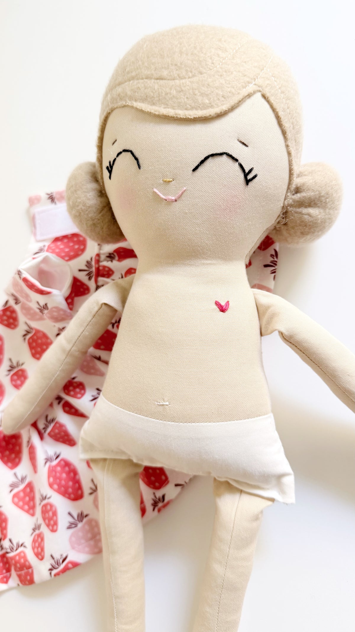Heirloom doll, handmade doll, Look a like Doll, Modern Rag Doll