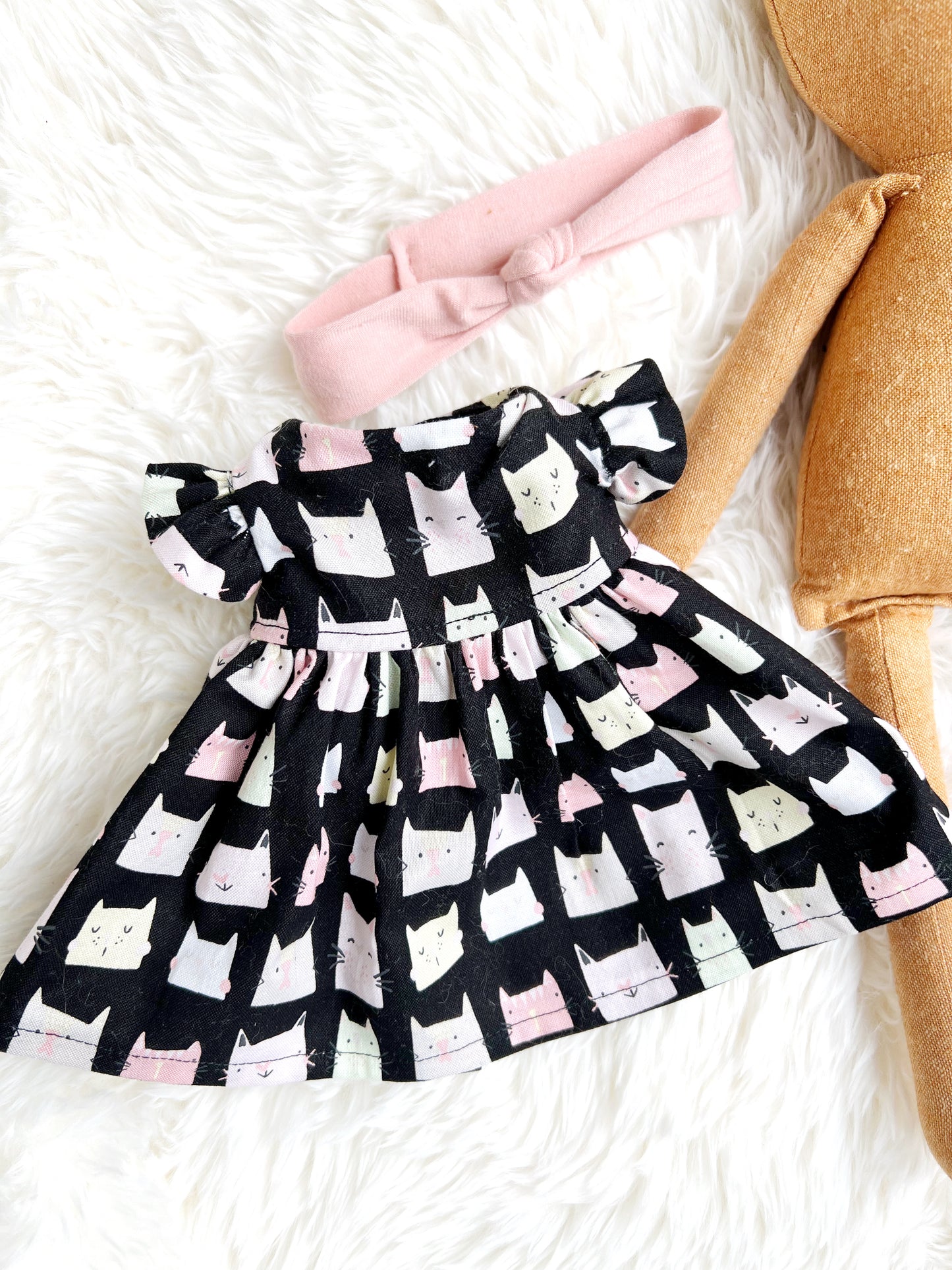 cat doll, cloth cat