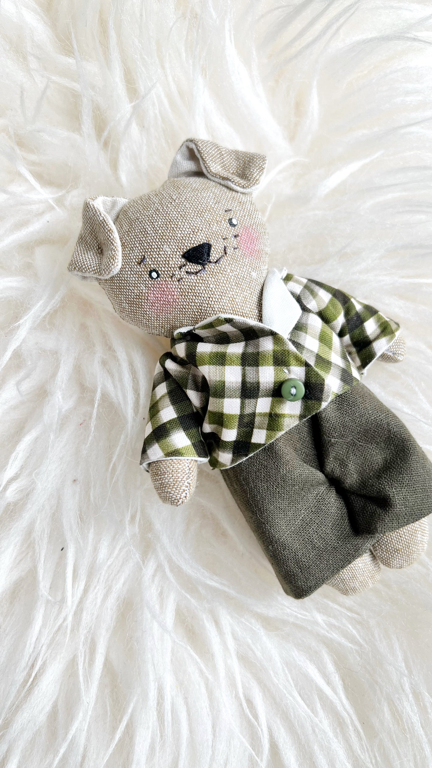 Dog Doll, Puppy Doll, Pocket Dog, Pocket Doll, Easter gift