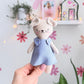 Mini Dog Doll, Dog Doll, Dollhouse Doll