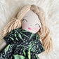 Heirloom Doll, Handmade Doll, Dress Up Doll, Yarn Haired Doll