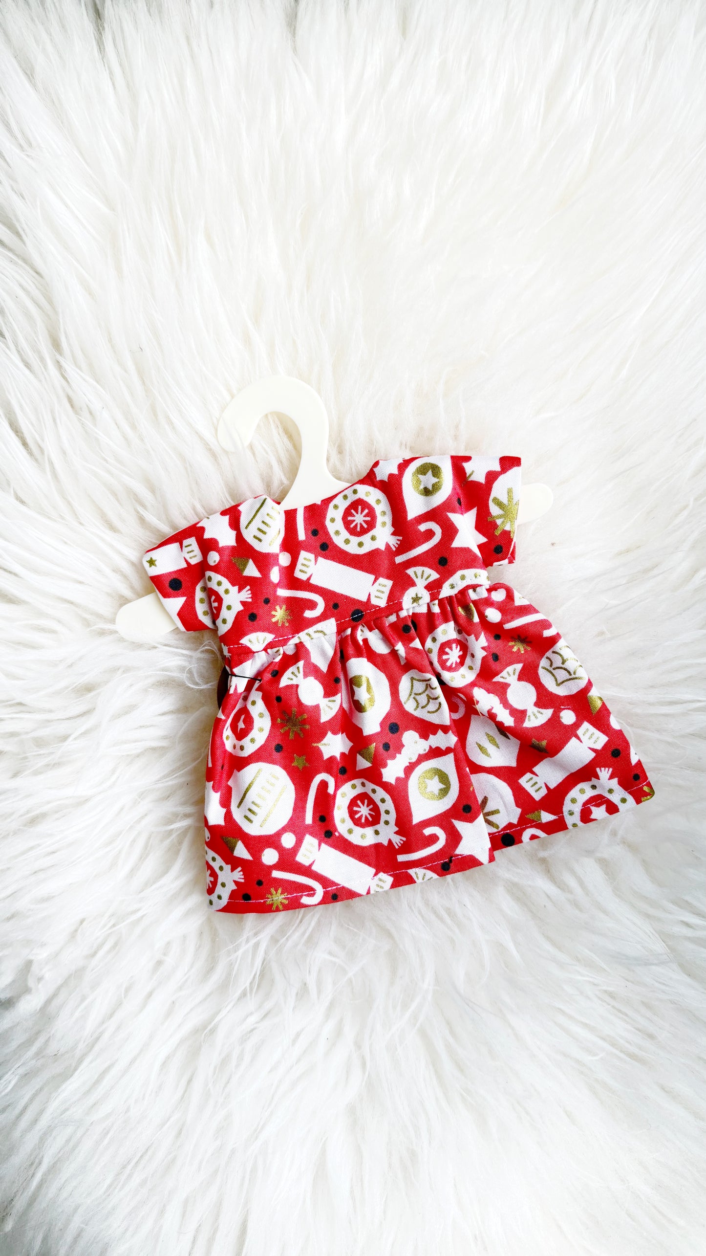 Doll clothes, 14” doll dress,