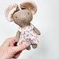 Mini Mouse Doll, Mouse Doll, Dollhouse Doll