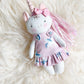 Mini Unicorn Doll, Unicorn Doll, Dollhouse Doll