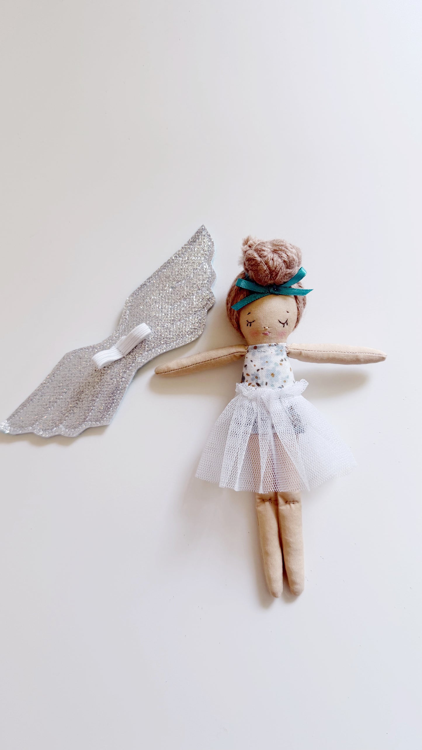 Teal Fairy Doll, Pocket Doll, Fairies