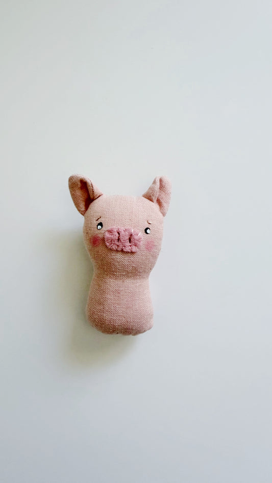 Mini Pig, Dollhouse Pig, Farm Pig, Barnyard Pig