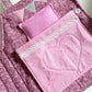 Travel Dollhouse, Pink Fabric Dollhouse