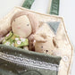 Travel Dollhouse, Portable Doll House, Fabric Dollhouse, Quiet Book