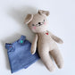 Mini Dog Doll, Dog Doll, Dollhouse Doll
