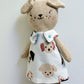 Mini Dog Doll, Dog Doll, Dollhouse Doll