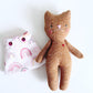 Mini Cat Doll, Cat Doll, Dollhouse Doll