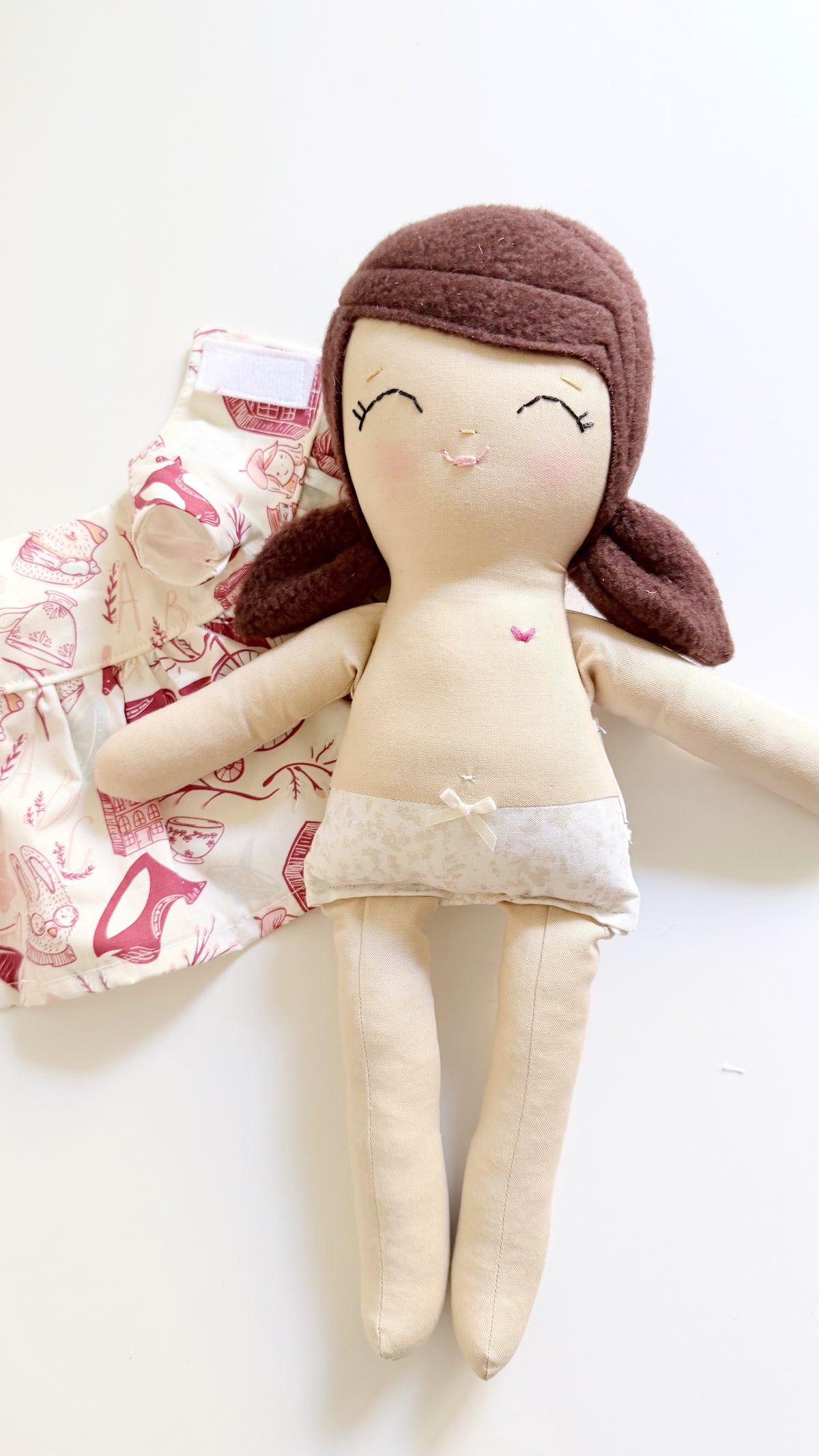 Heirloom doll, handmade doll, Look a like Doll, Modern Rag Doll