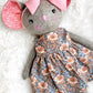 Mouse doll, linen mouse