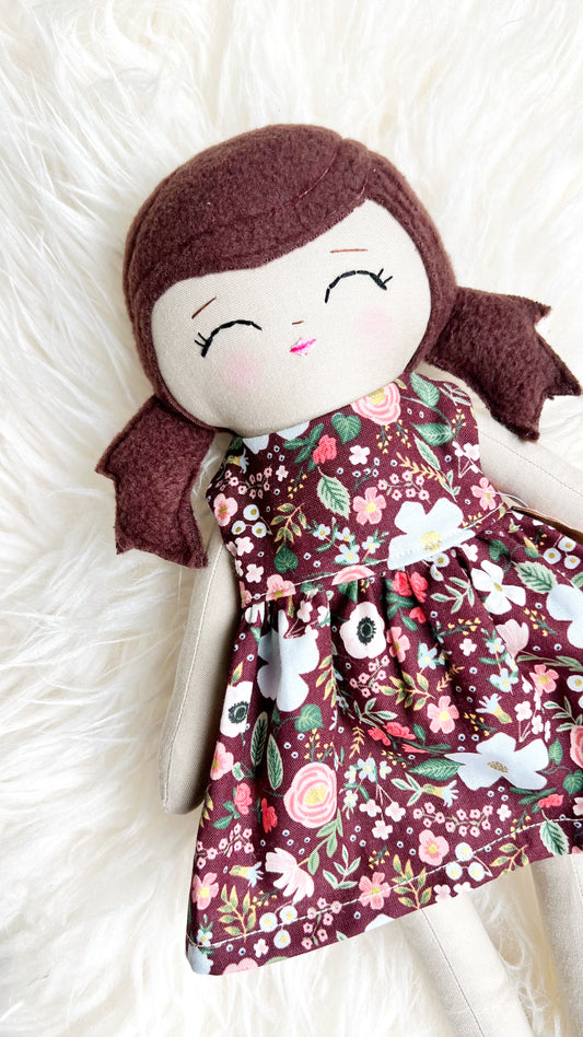 heirloom doll, handmade doll