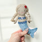 Mini Mermaid, Mermaid Doll,
