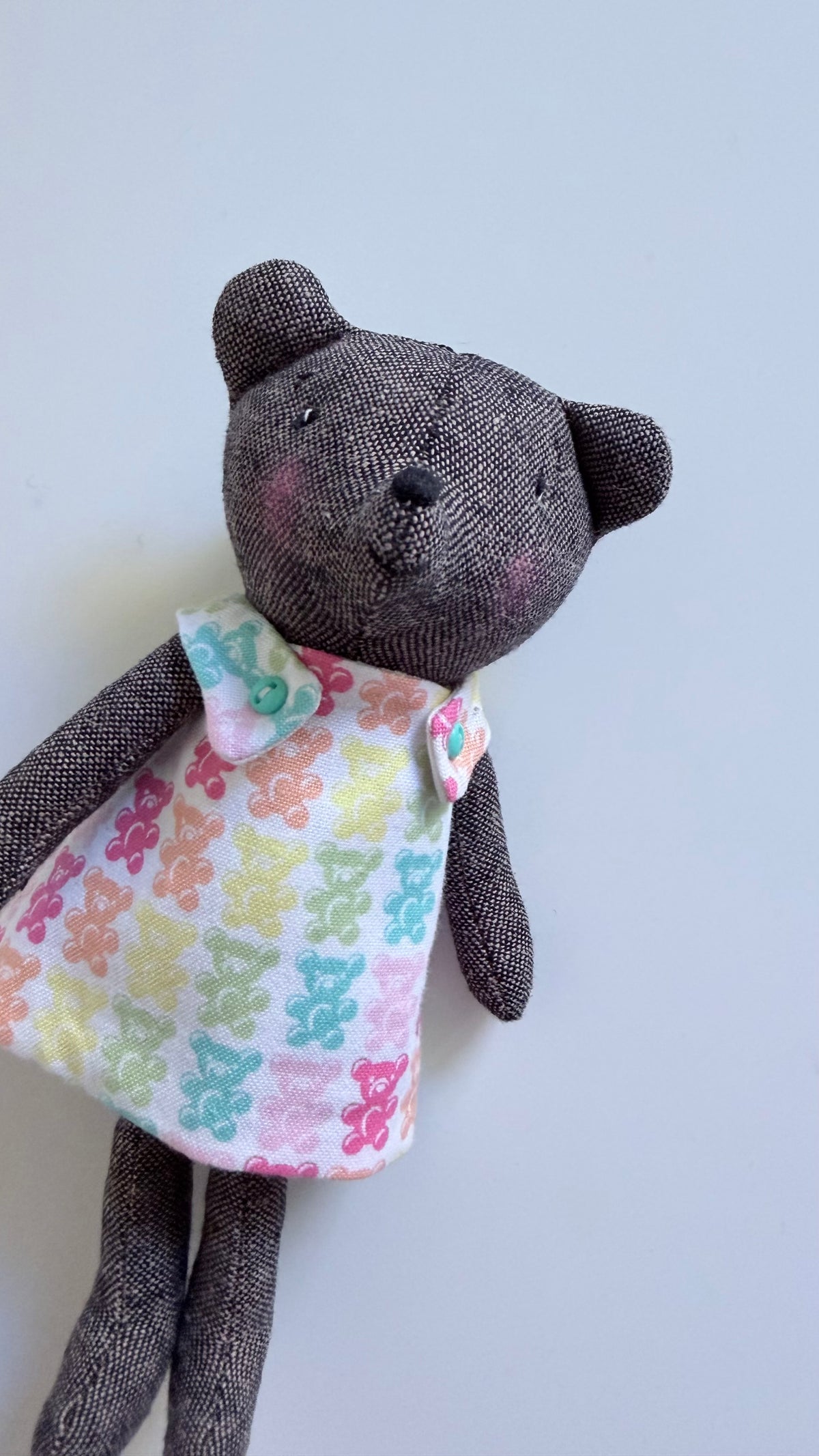 Dollhouse Bear, Mini Bear, Teddy Bear