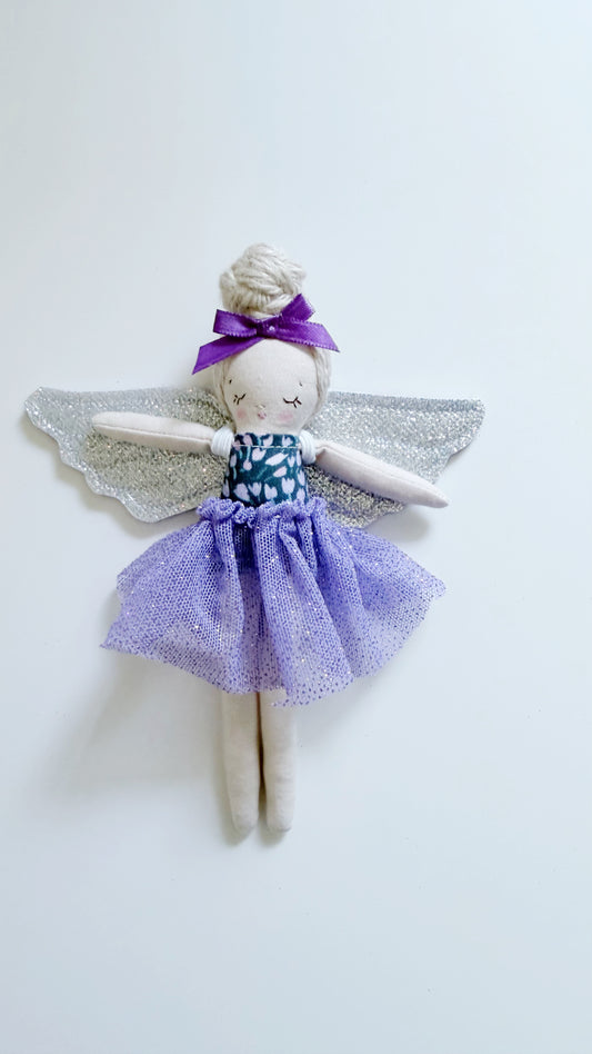 Purple Fairy Doll, Pocket Doll, Fairies