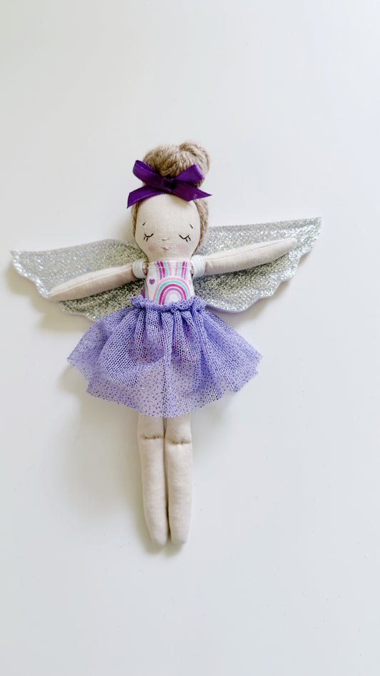 Purple Fairy Doll, Pocket Doll, Fairies