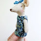 Blue floral Dress Pocket Mouse, Mouse Doll,  Mouse Doll