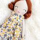 Heirloom Doll, Handmade Doll, Dress Up Doll, Yarn Haired Doll