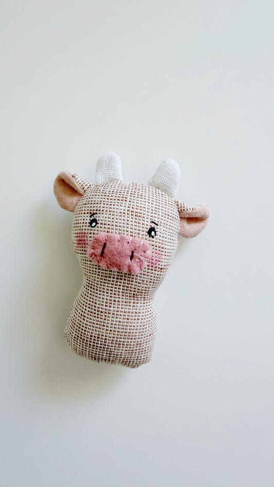 Mini Cow, Dollhouse Cow, Farm Cow, Barnyard Cow