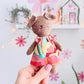 Mini Dog Doll, Dog Doll, Dollhouse Doll