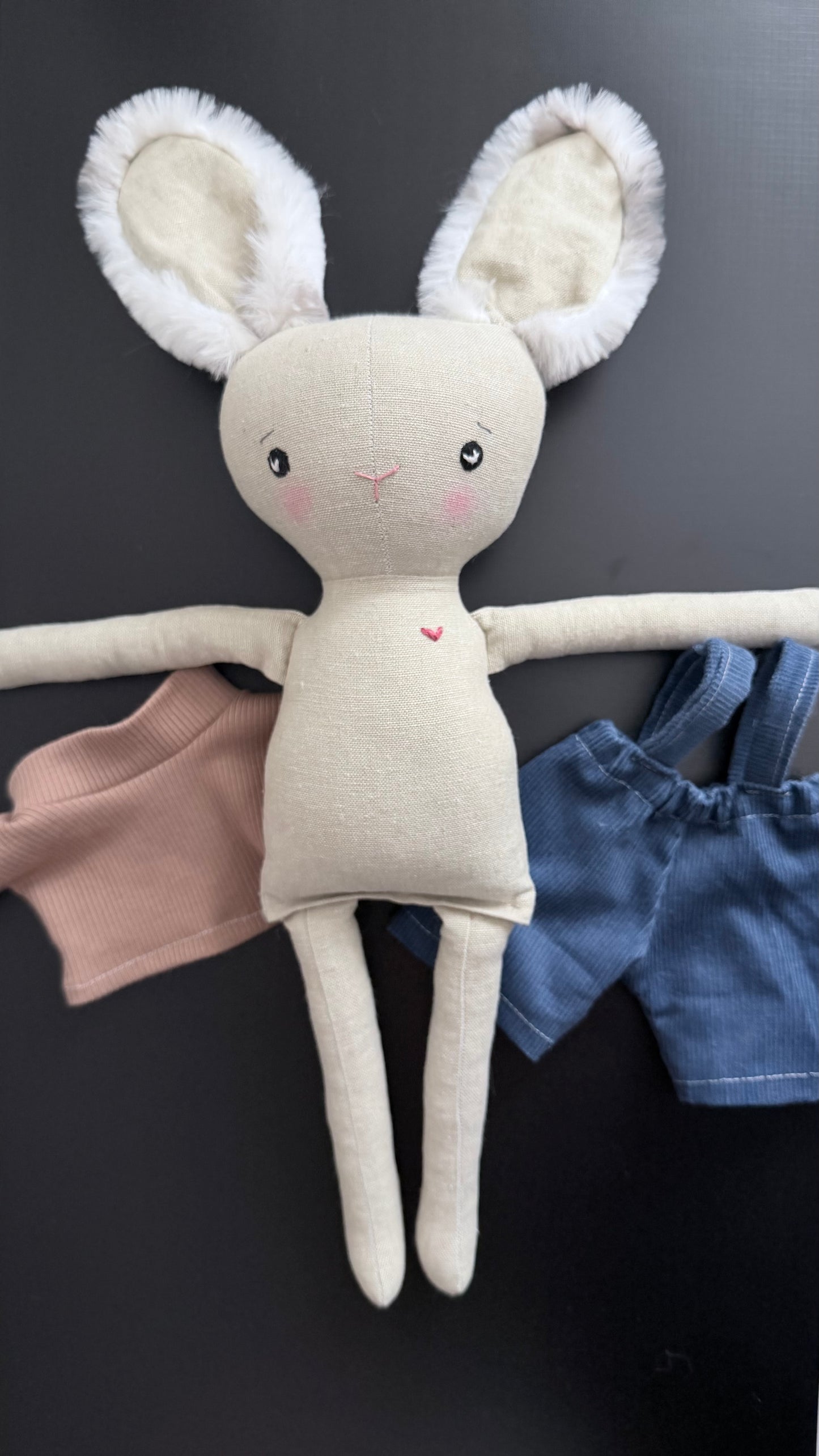 Bunny Doll, Easter Bunny, Dress up Bunny