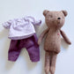 Dollhouse Bear, Mini Bear, Teddy Bear