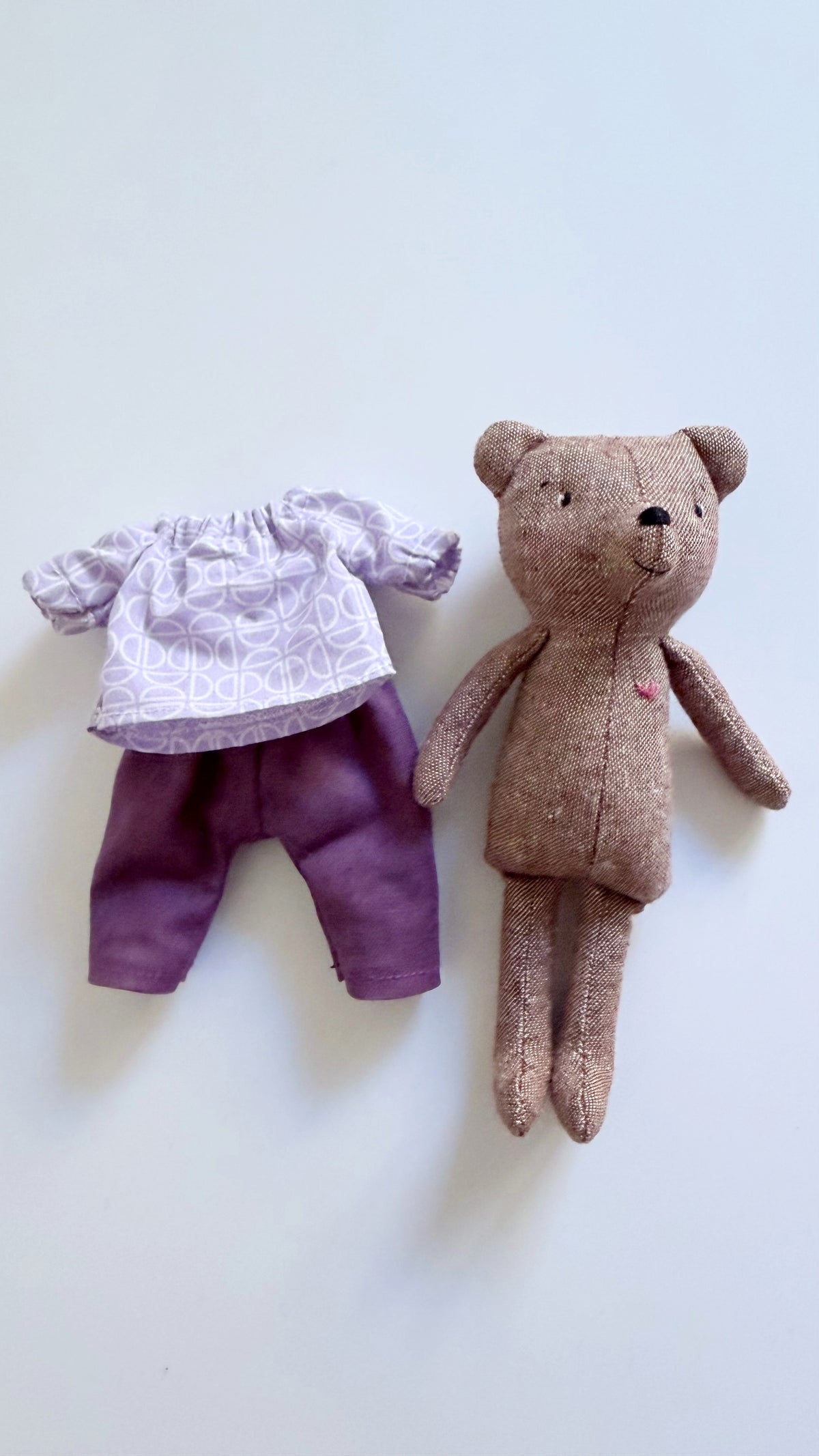 Dollhouse Bear, Mini Bear, Teddy Bear