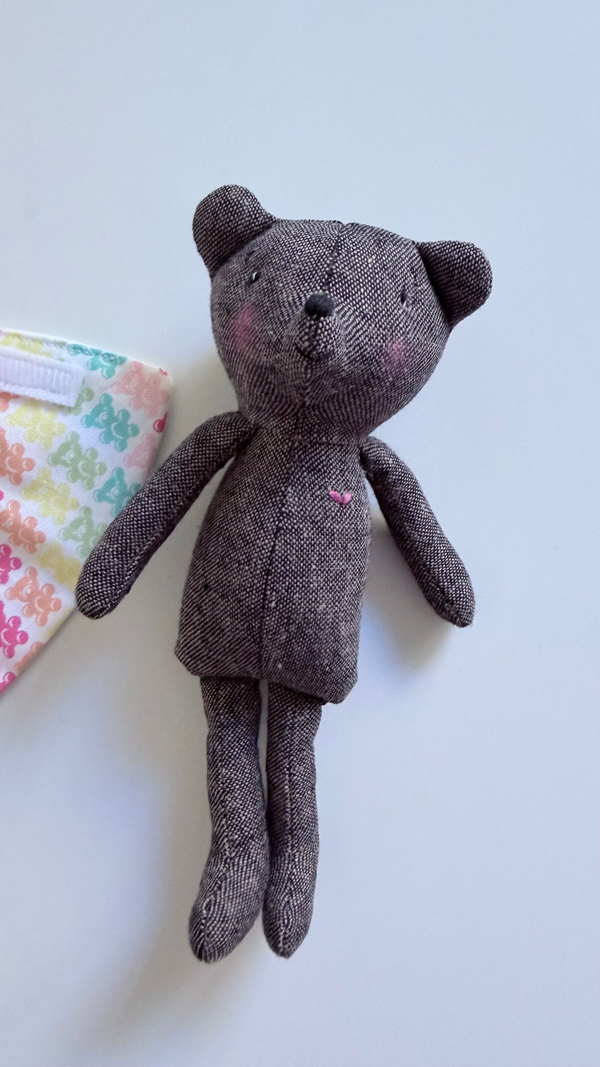 Dollhouse Bear, Mini Bear, Teddy Bear