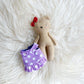 Mini Bear, Mini Doll, dollhouse doll