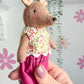 Mini Mouse Doll, Mouse Doll, Dollhouse Doll
