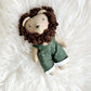 Mini Lion Doll, Lion Doll, Dollhouse Doll