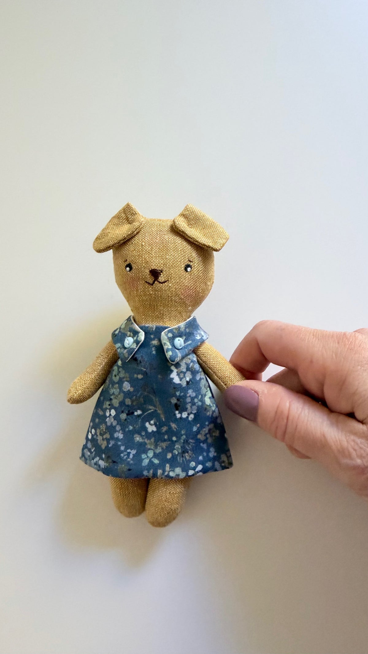 Mini Dog Doll, Dog Doll, Dollhouse Doll